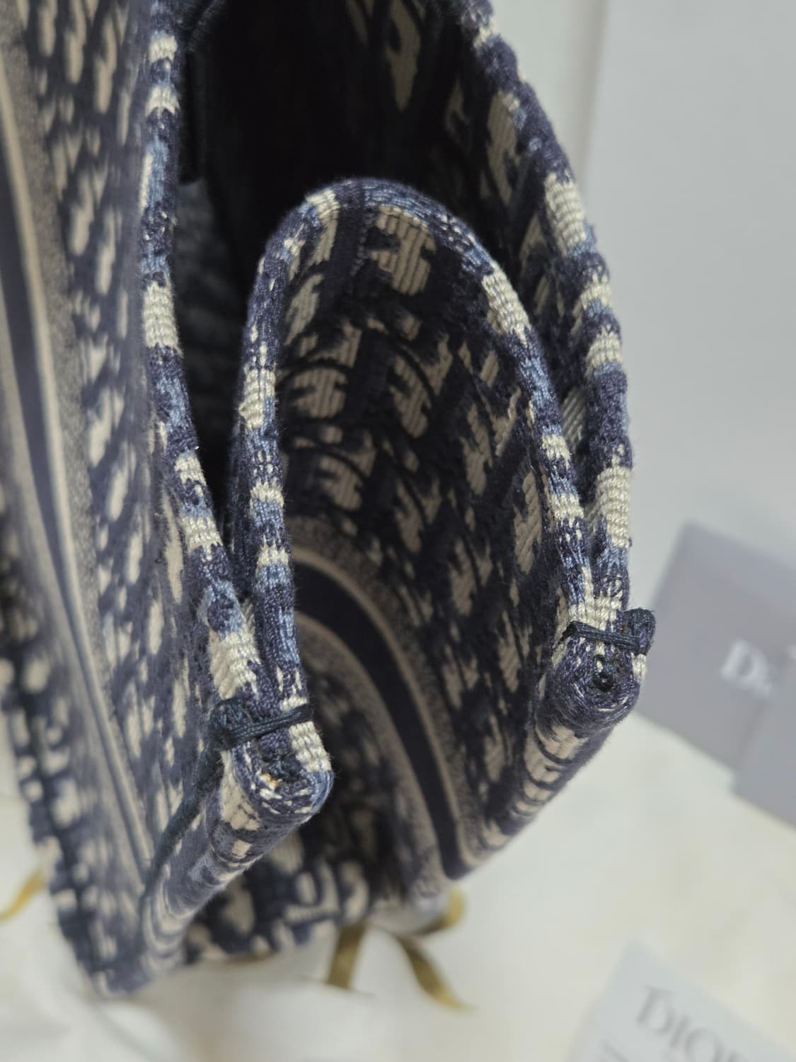 디올 북 토트 백 L Size 상품이미지8