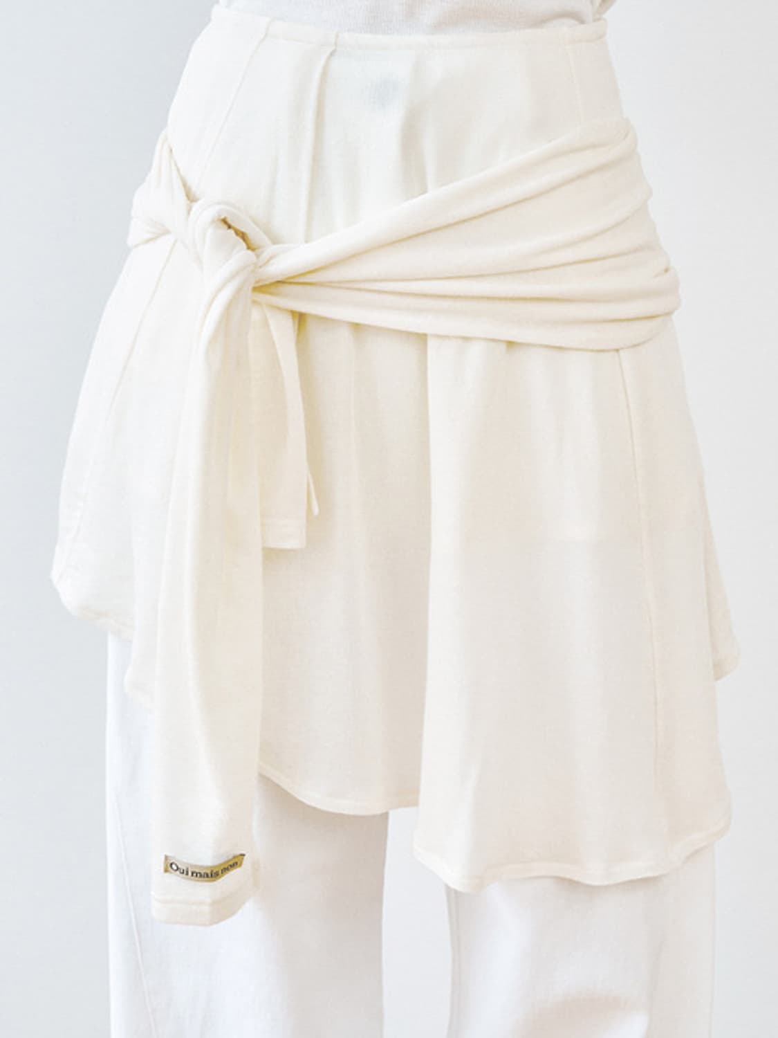 위메농 clair 레이어드 타이 스커트 새상품 상품이미지3