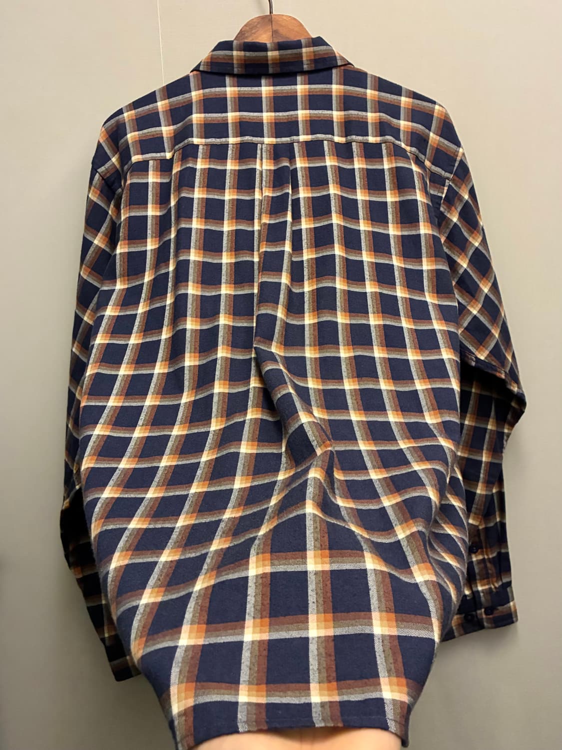 (M~L)파타고니아 오가닉코튼 투포켓 플란넬 체크셔츠 상품이미지8