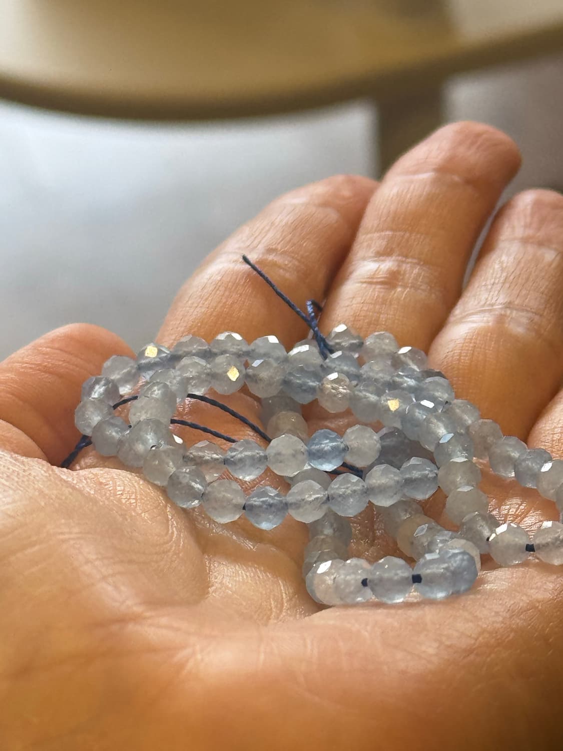 (개인결제창) 천연석 백옥 커스텀 랍스터 고리 팔찌 상품이미지1