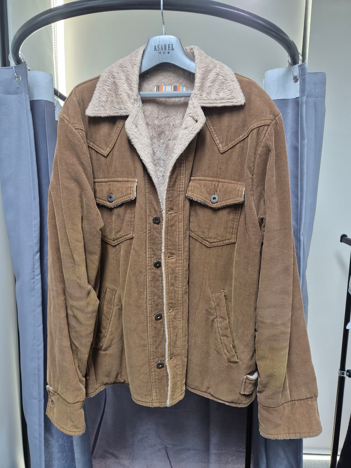 2000년대 빈티지 코듀로이 트럭커 자켓 상품이미지1