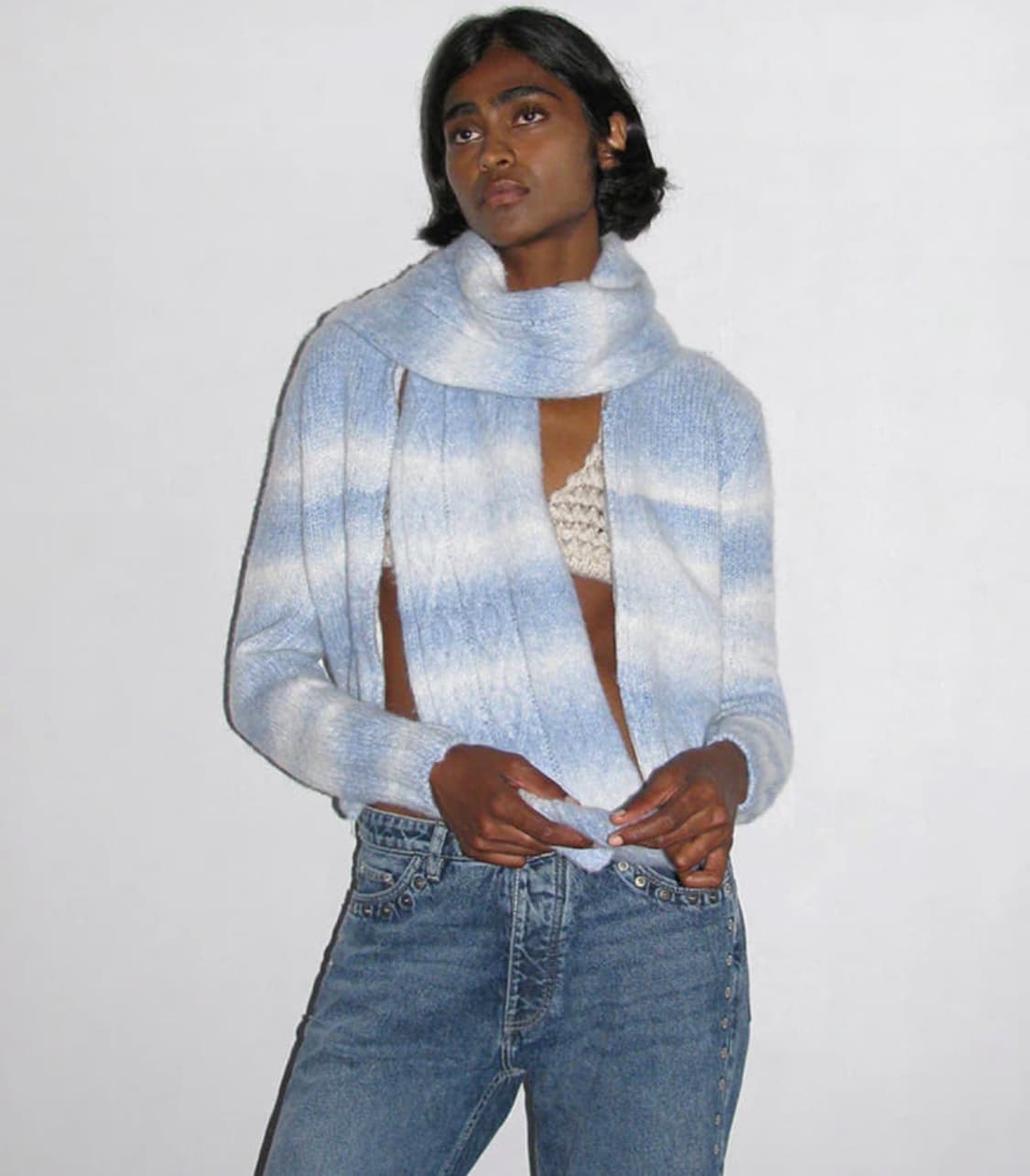 팔로마울 니트 스카프 폰타나 상품이미지1