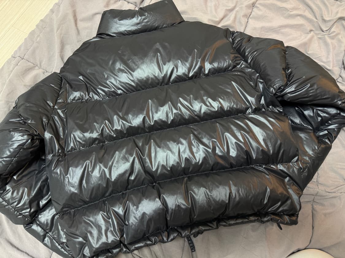 스컬프터 104 Cropped Puffer Down Black 패딩 상품이미지3