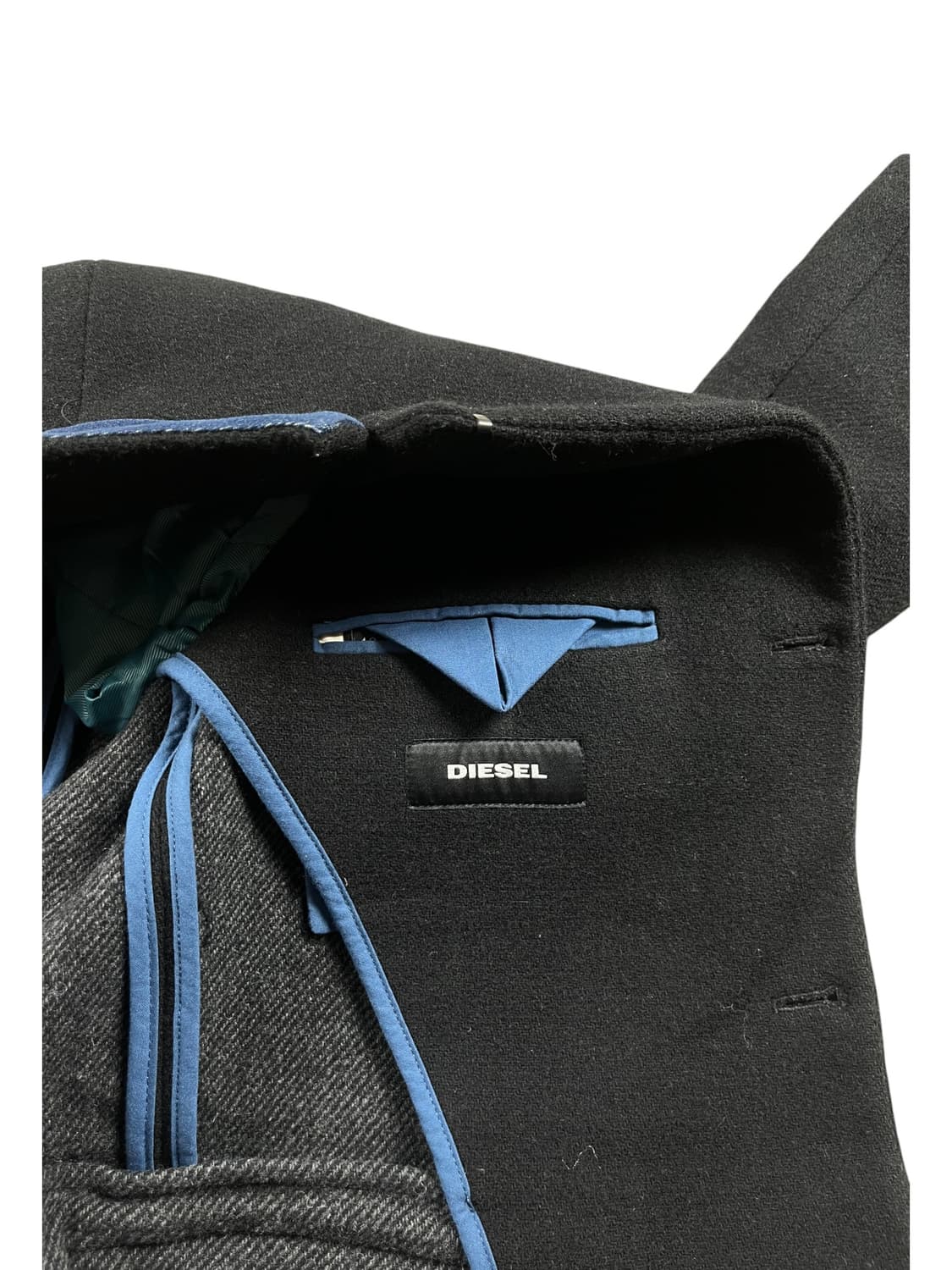 Disel 카라 블루 포인트 코트  상품이미지6