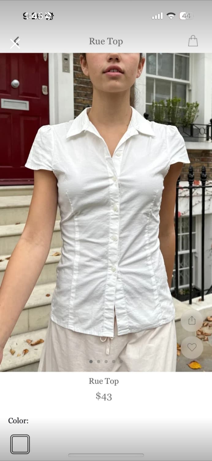 브랜디멜빌 brandy melville rue top 상품이미지1