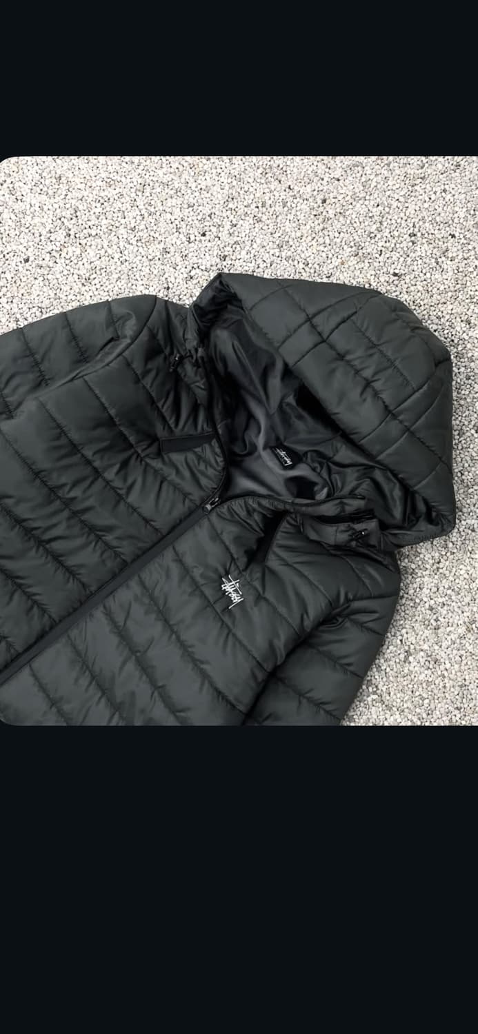 스투시 차콜 경량패딩 상품이미지2