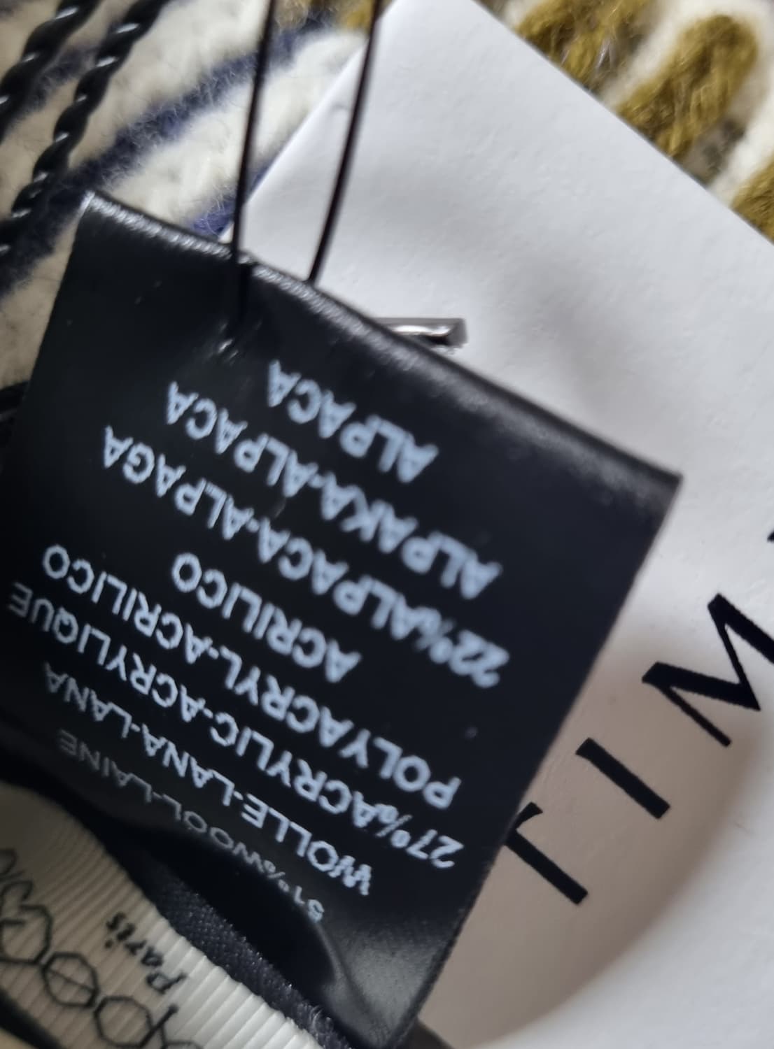 한섬 TIME  프랑스 수입 비니 상품이미지6