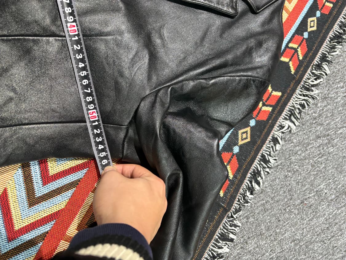 빈티지 100% 양가죽 블레이저 레더자켓 상품이미지8