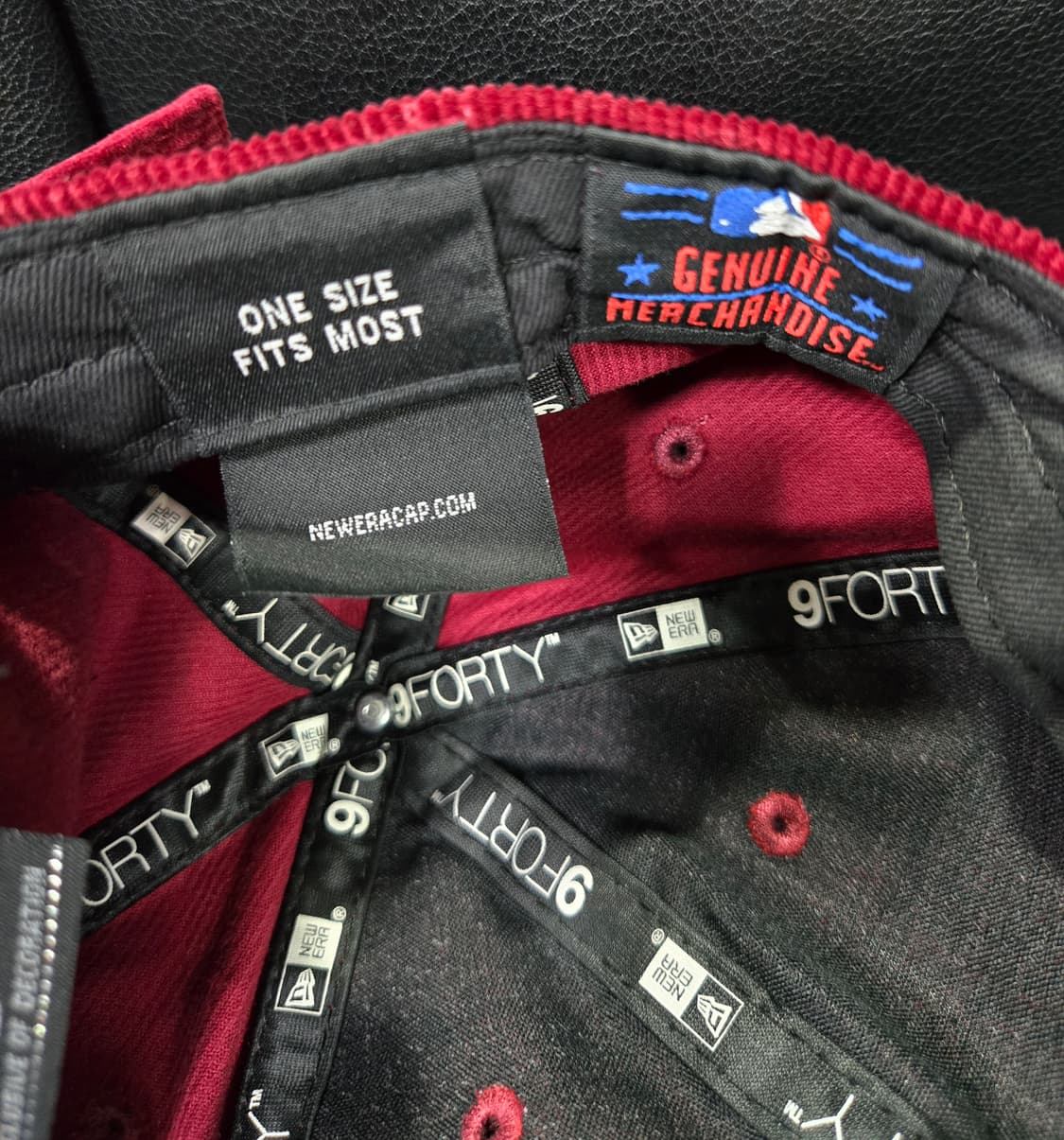 뉴에라 9FIFTY 뉴욕양키스 코듀로이 볼캡 ONE SIZE  상품이미지10