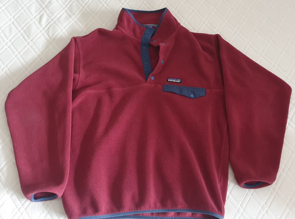 파타고니아 헤비웨이트 신칠라 풀오버 옥사이드 레드(버건디)색상  M
 상품이미지2