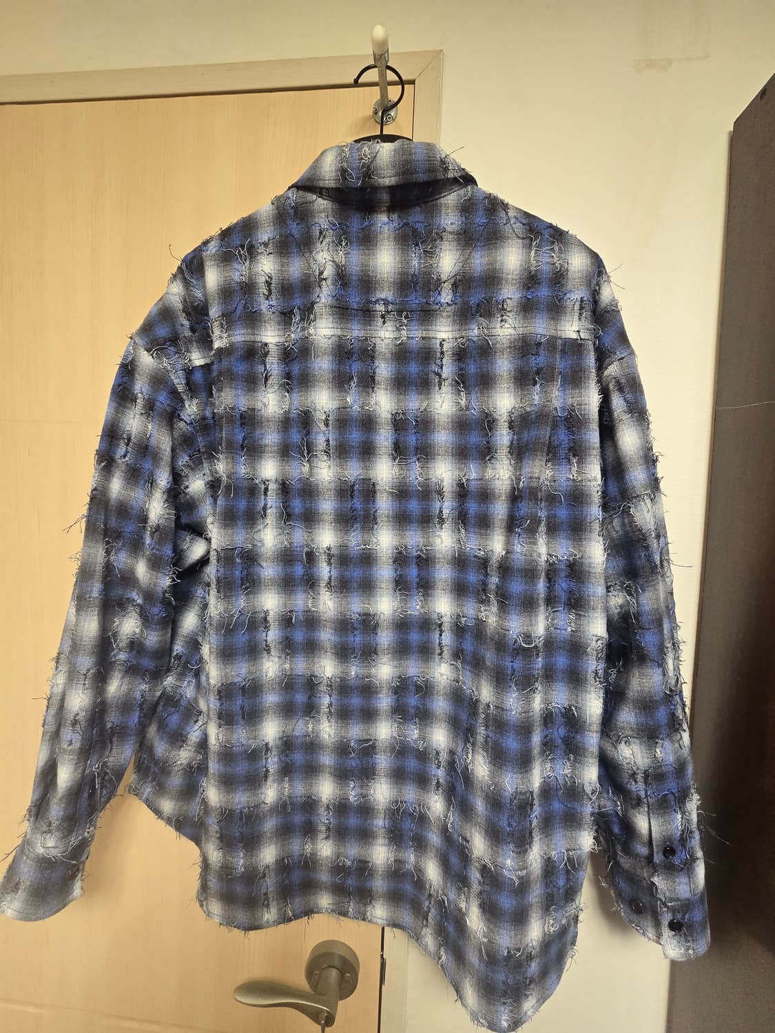 26ss 준지 그리드 블루 48 새상품 상품이미지2