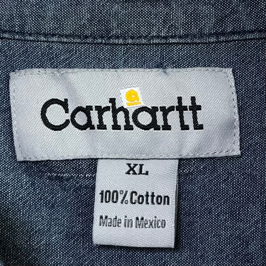 Xxl 칼하트 샴브레이 데님 셔츠 상품이미지3