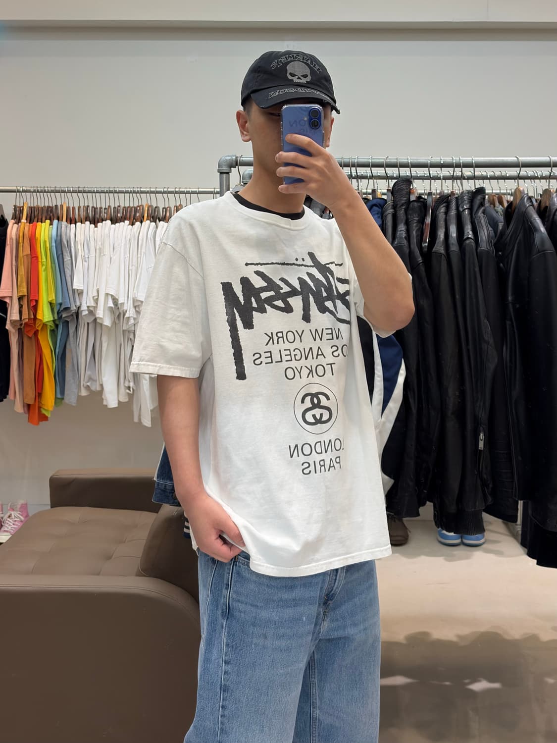 스투시 월드투어 티셔츠 상품이미지6