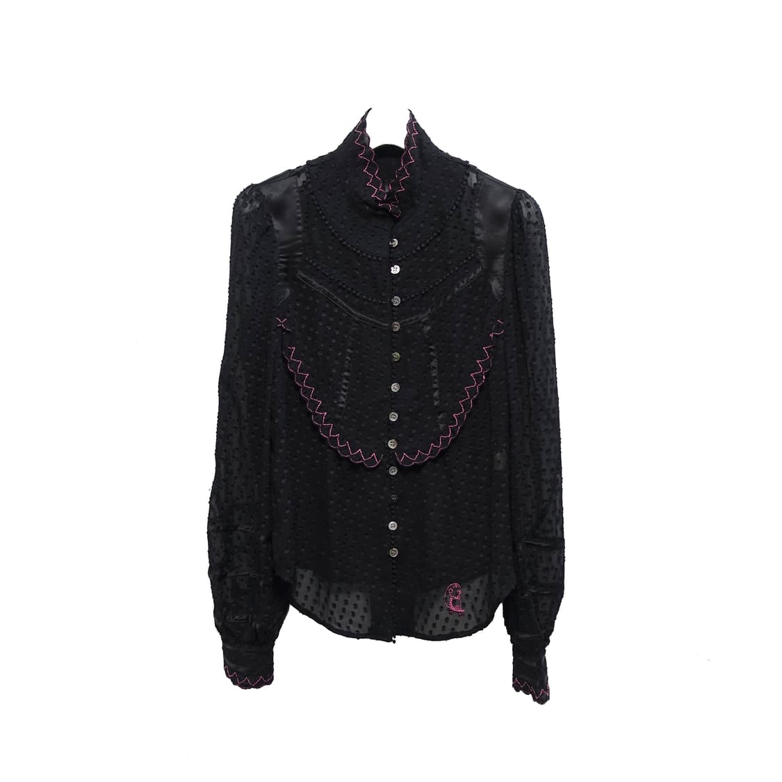 tsumori chisato 츠모리치사토 아카이브 아플리케 블라우스 2 상품이미지1