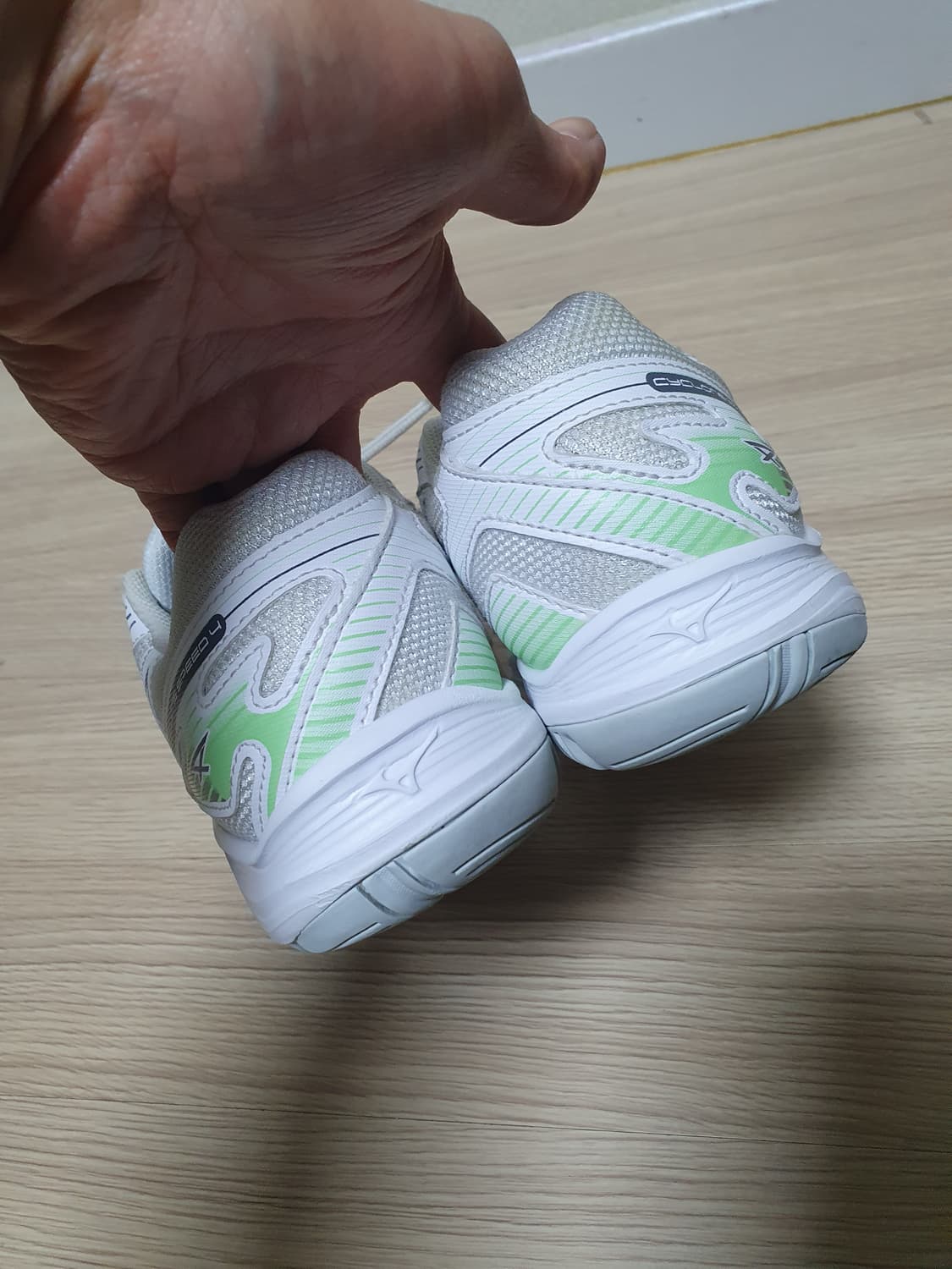 미즈노 사이클론스피드4 배드민턴화 및 체대입시화  240 상품이미지6