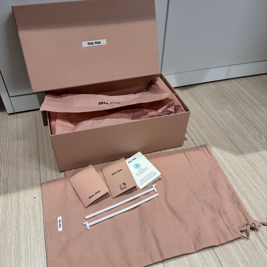 미우미우 발레리나 플랫슈즈 35반 상품이미지6