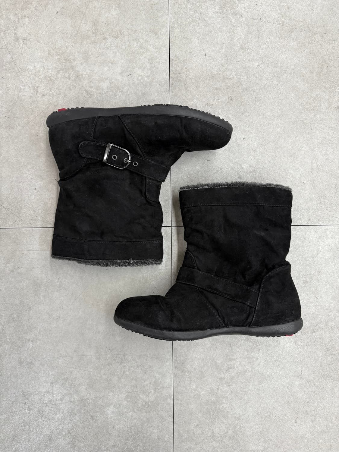 JPN 스웨이드 부츠 상품이미지5