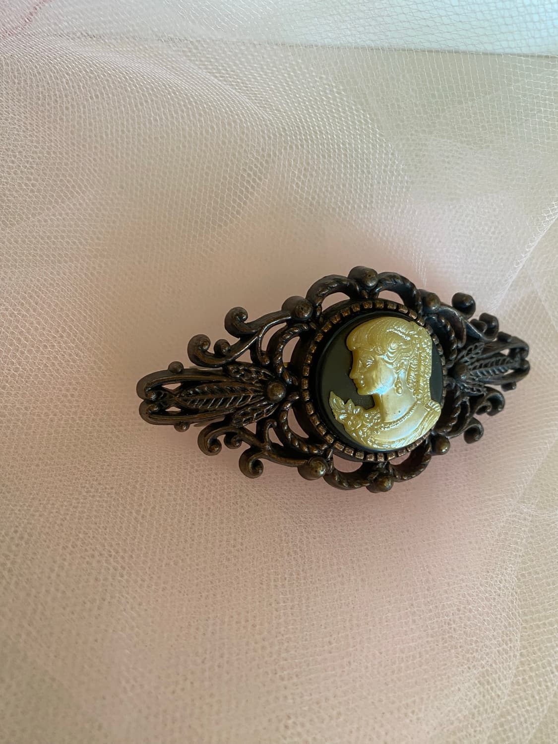 빈티지 카메오 헤어핀 상품이미지2