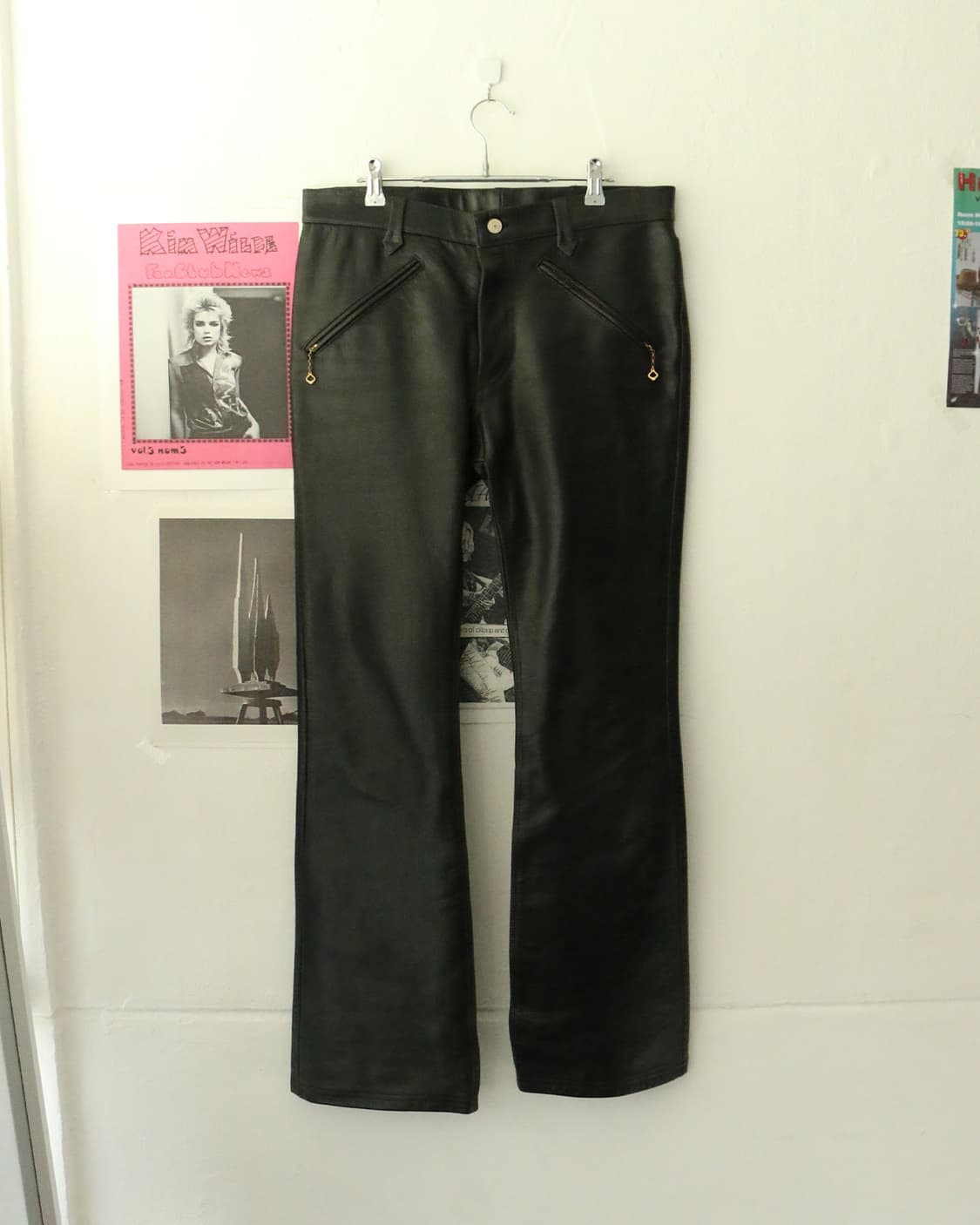  West Ride 버팔로 레더 부츠컷 팬츠 상품이미지3