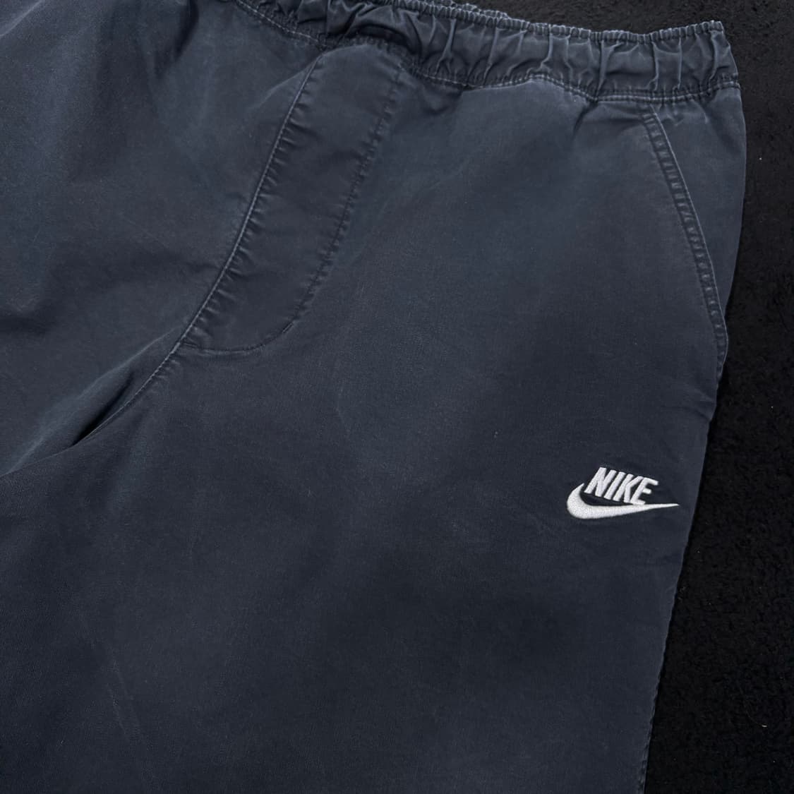 XL 나이키 먹색 밴딩 코튼팬츠 상품이미지3