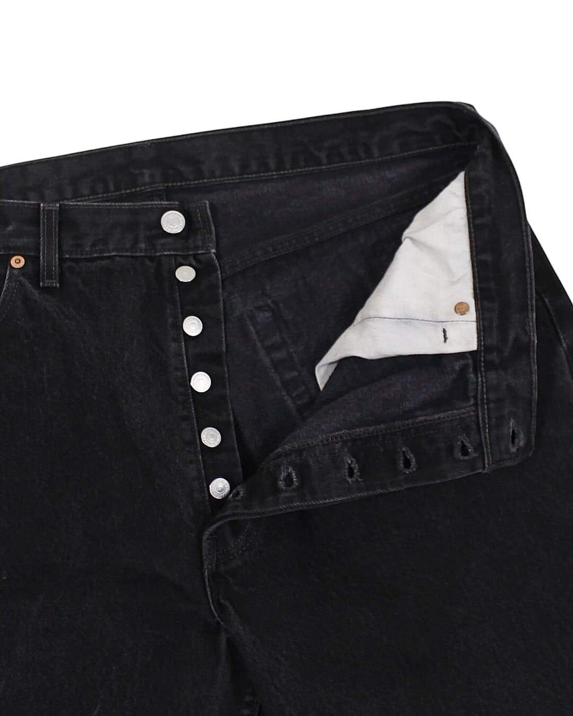 1997 USA 리바이스 501-0660 블랙 데님 팬츠 빈티지 미국제 상품이미지7