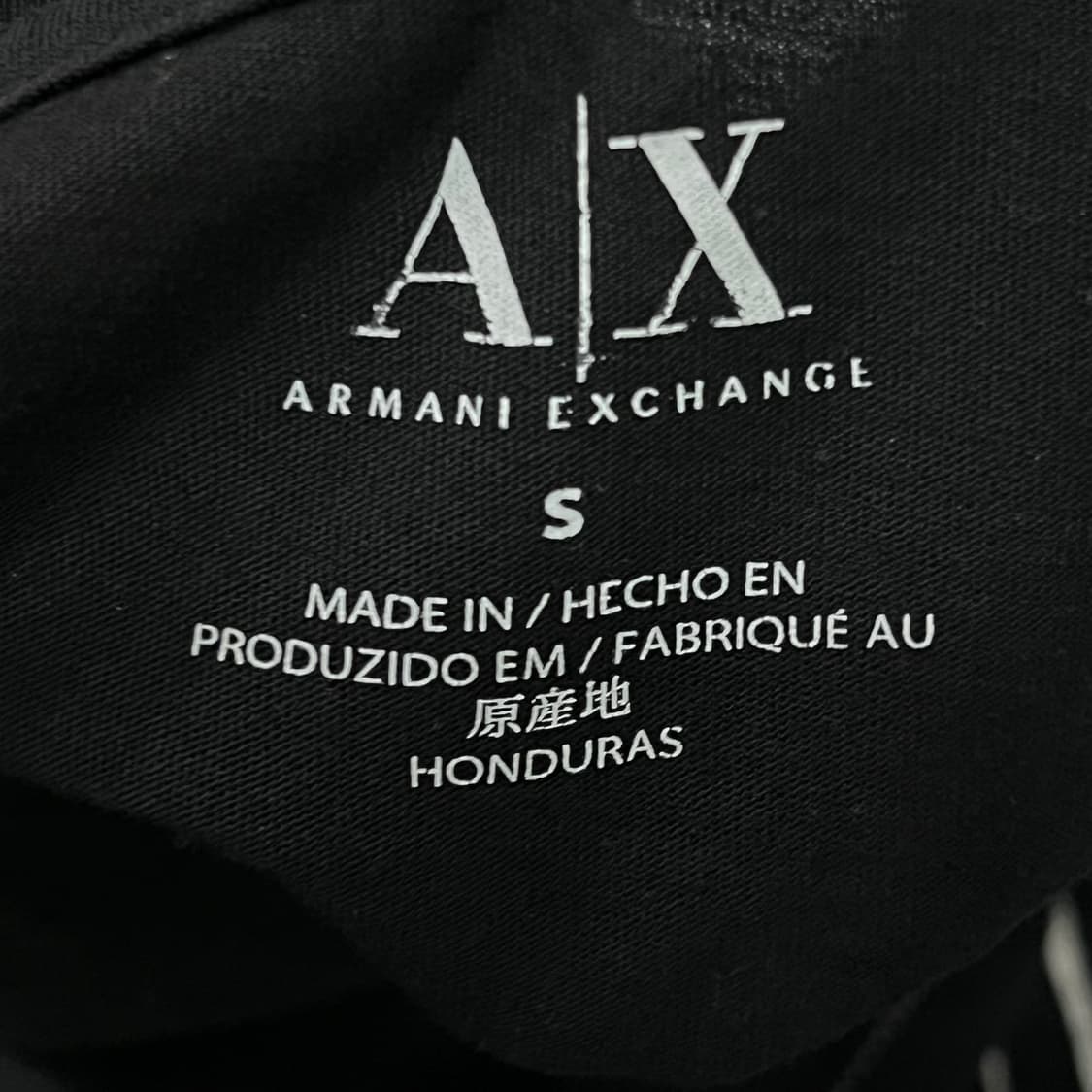  아르마니 익스체인지 레터링 반팔티 y15948 상품이미지5