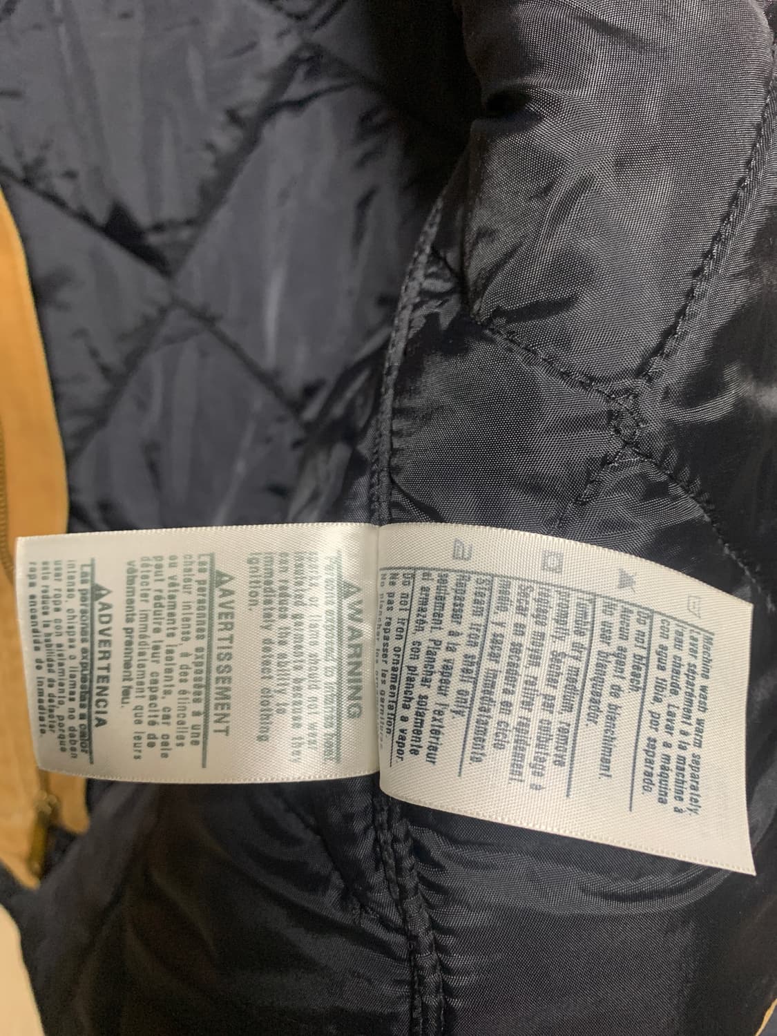 칼하트 덕베스트 된장 M사이즈 상품이미지4