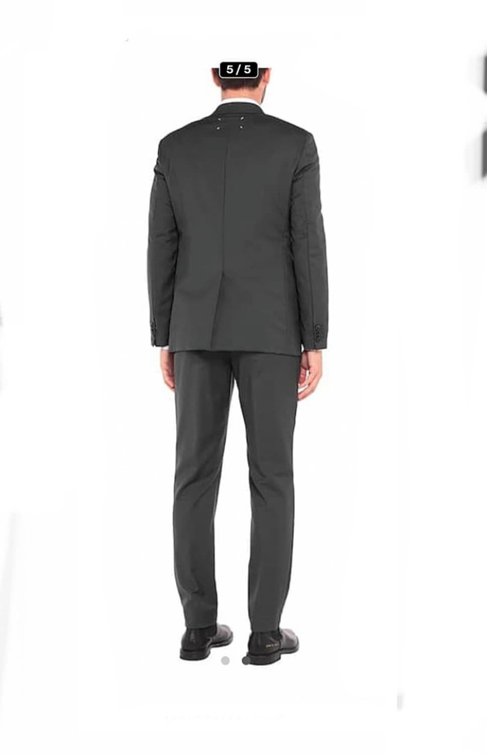 마르지엘라 수트 셋업“버진울-모헤어” 카키그린 50 상품이미지2