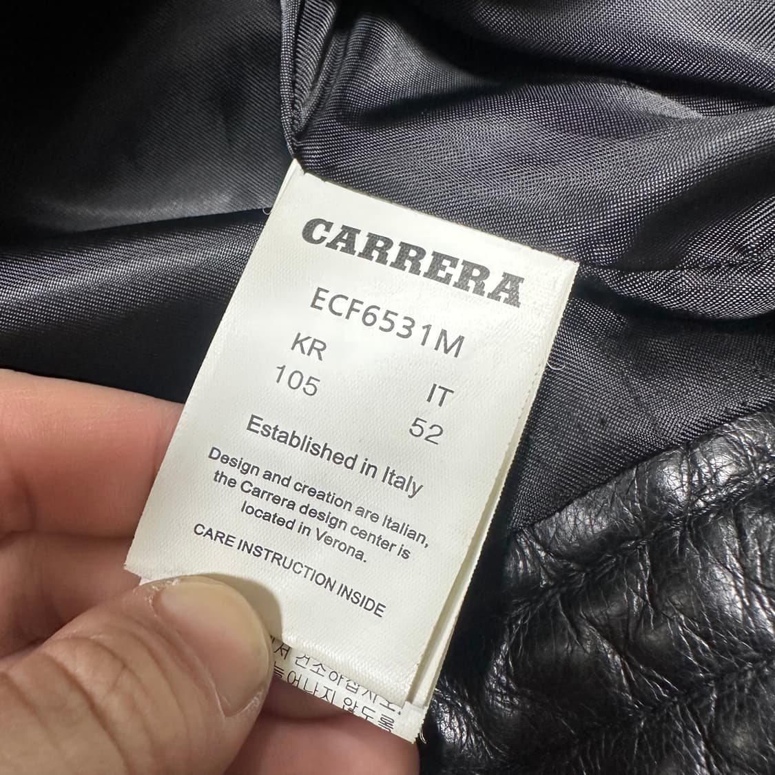 ✨ (바배) 카레라 이태리 램스킨 멀티포켓 양가죽 라이더 자켓  상품이미지4