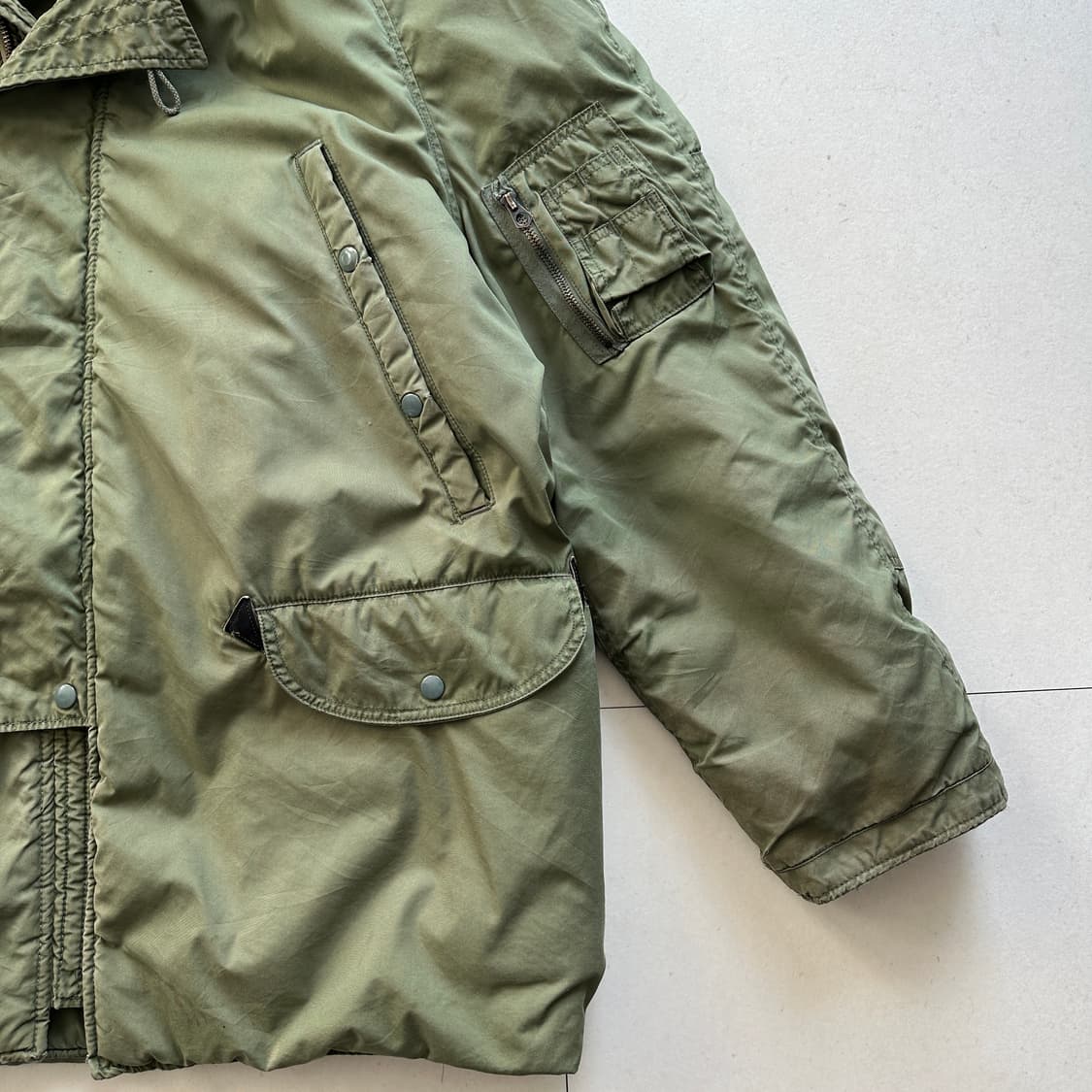 72년 오리지널 OD USAF N-3B (LANCER) 파카 Large  상품이미지4