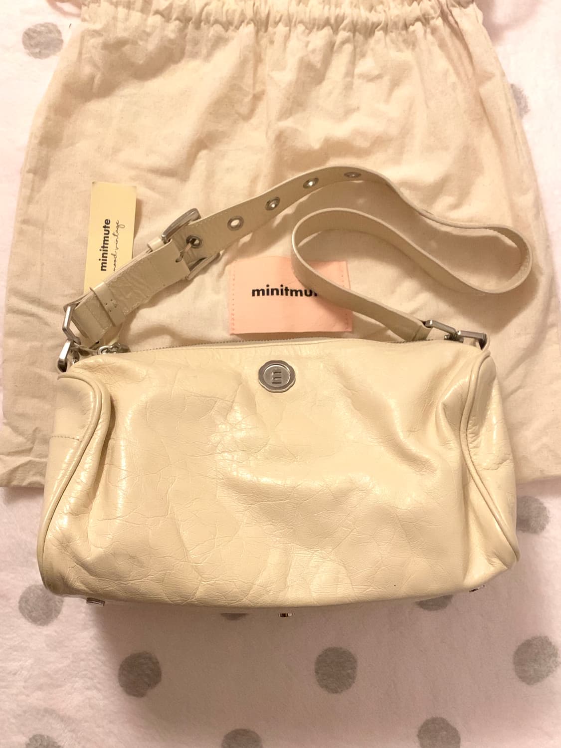 미닛뮤트 브렛백 뮤아이보리 상품이미지1