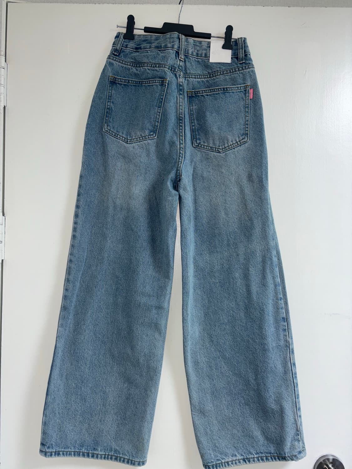 중청 핀턱 와이드 데님 팬츠 상품이미지2