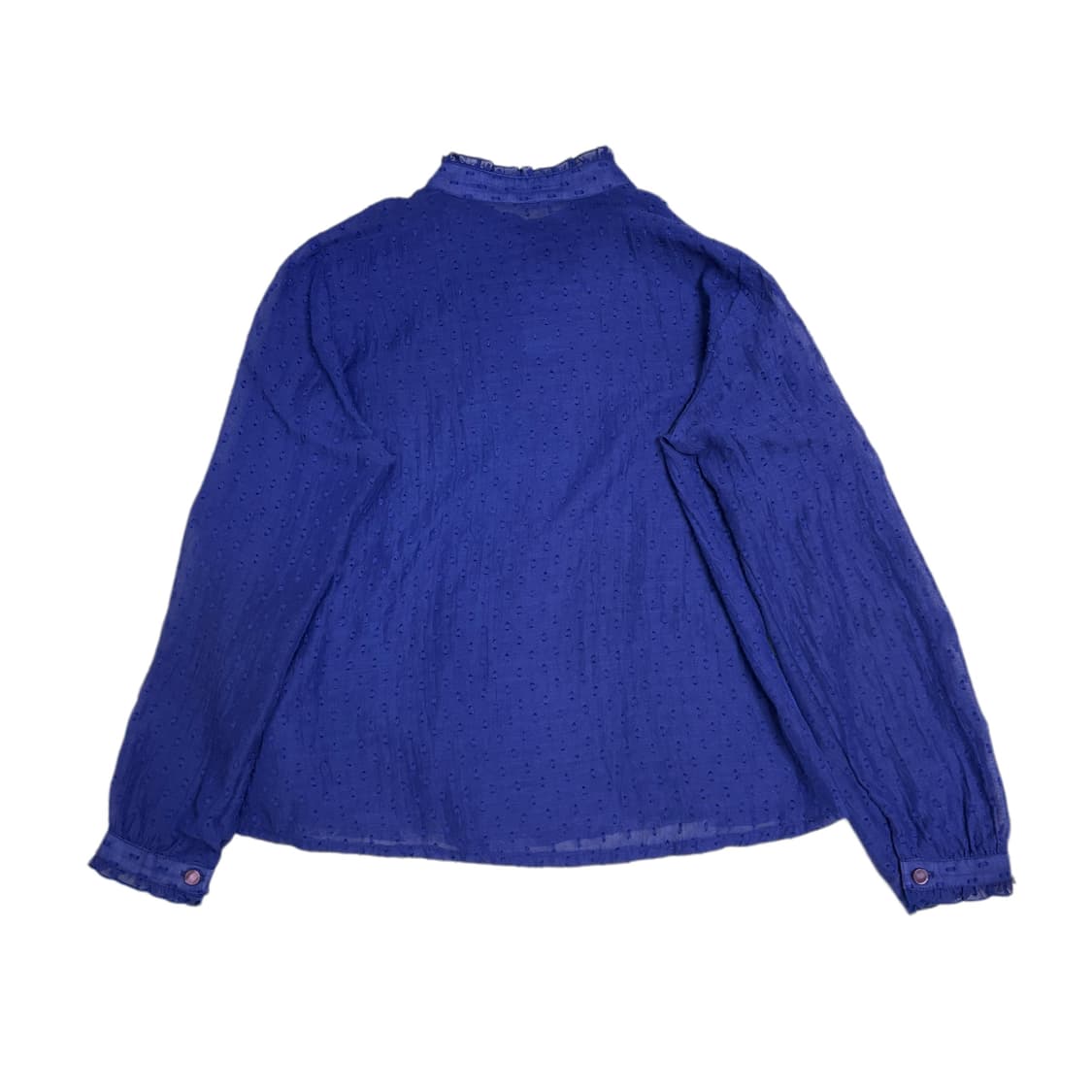 빈티지 레이스 블루퍼플 블라우스 상품이미지4