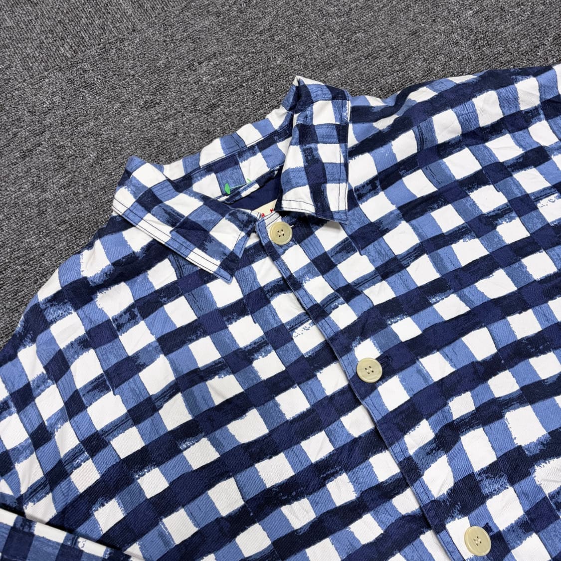 마르니x유니클로 체크 프린티드 자켓 상품이미지3