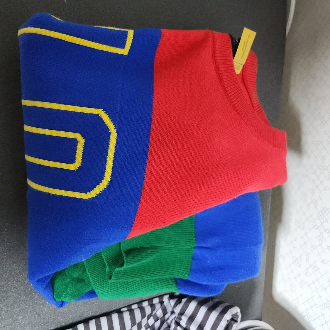 폴로 랄프로렌 빅핏 로고 컬러 스웨터 니트(무신사 259,000원) 상품이미지4