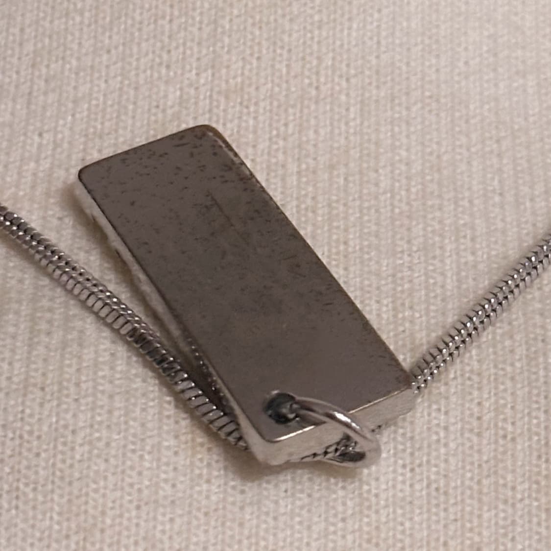 디올 오블리크 트로터 넘버링 블루 목걸이 상품이미지3