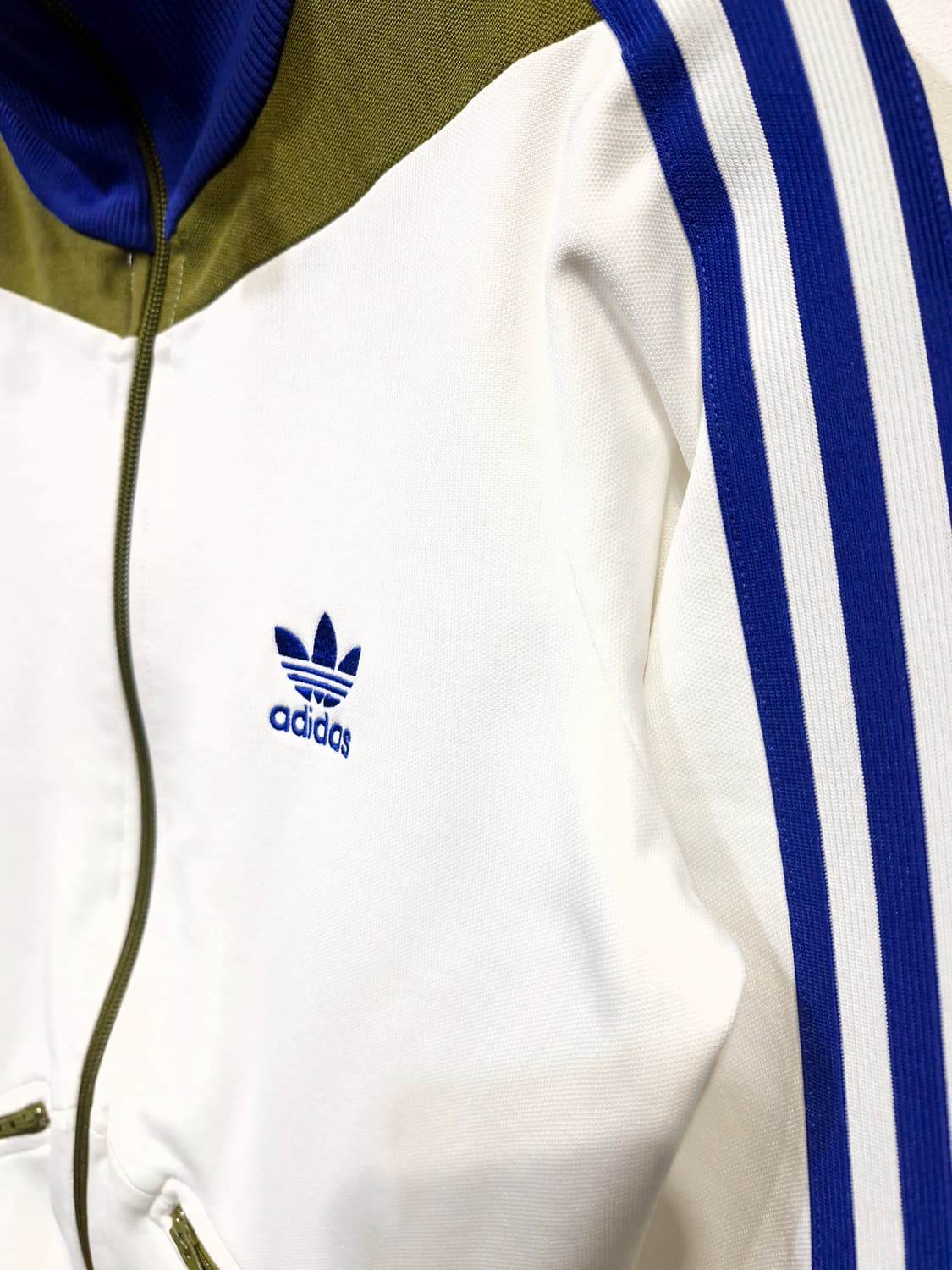 아디다스 ADIDAS 포카리 져지 흰파 트랙탑_95 상품이미지5