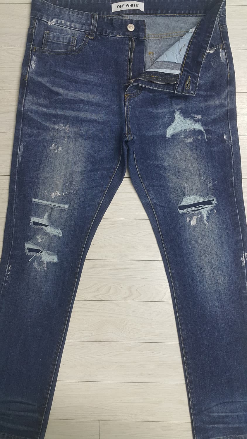 오프화이트 스판대님 34인치 368번  상품이미지2