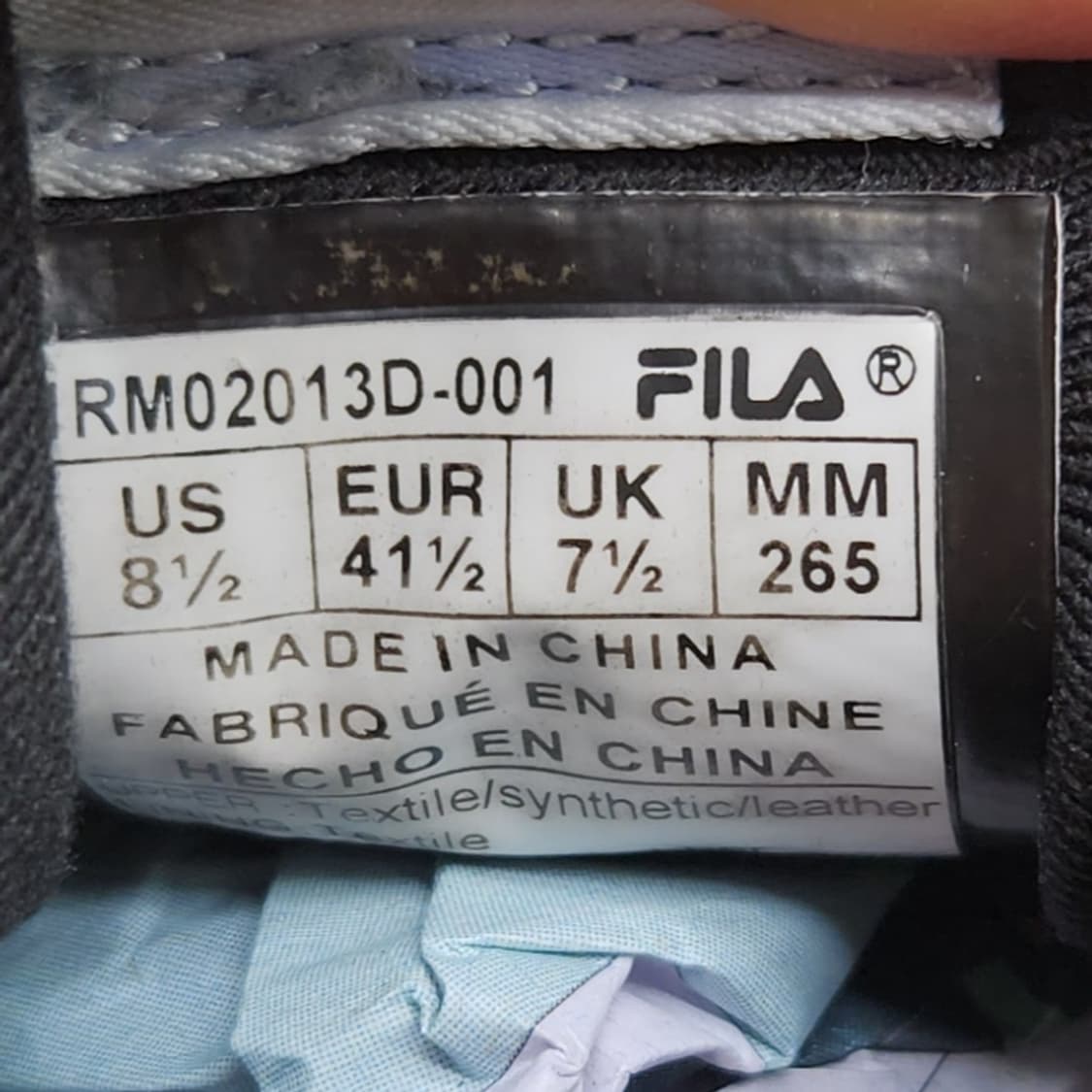 휠라 남성운동화 265 상품이미지6