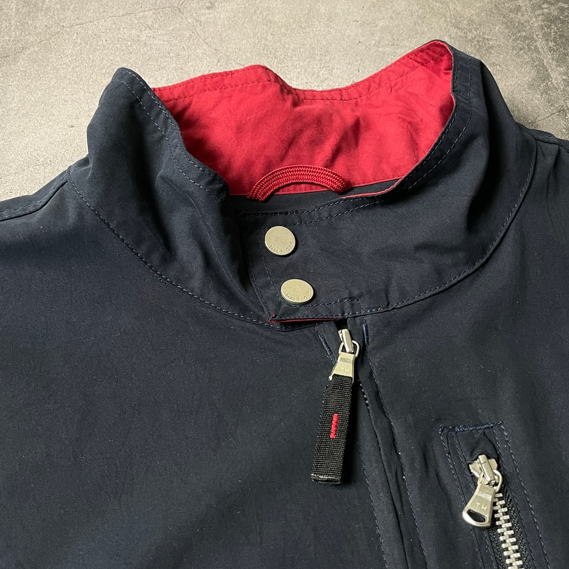 TOMMY HILFIGER 토미힐피거 빈티지 네이비 집업자켓 A00406 상품이미지2