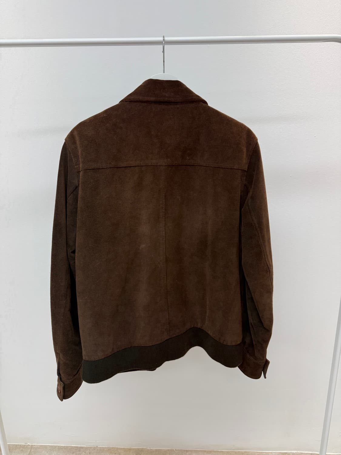 풀앤비어 Pull & Bear  소가죽 스웨이드 자켓 상품이미지3