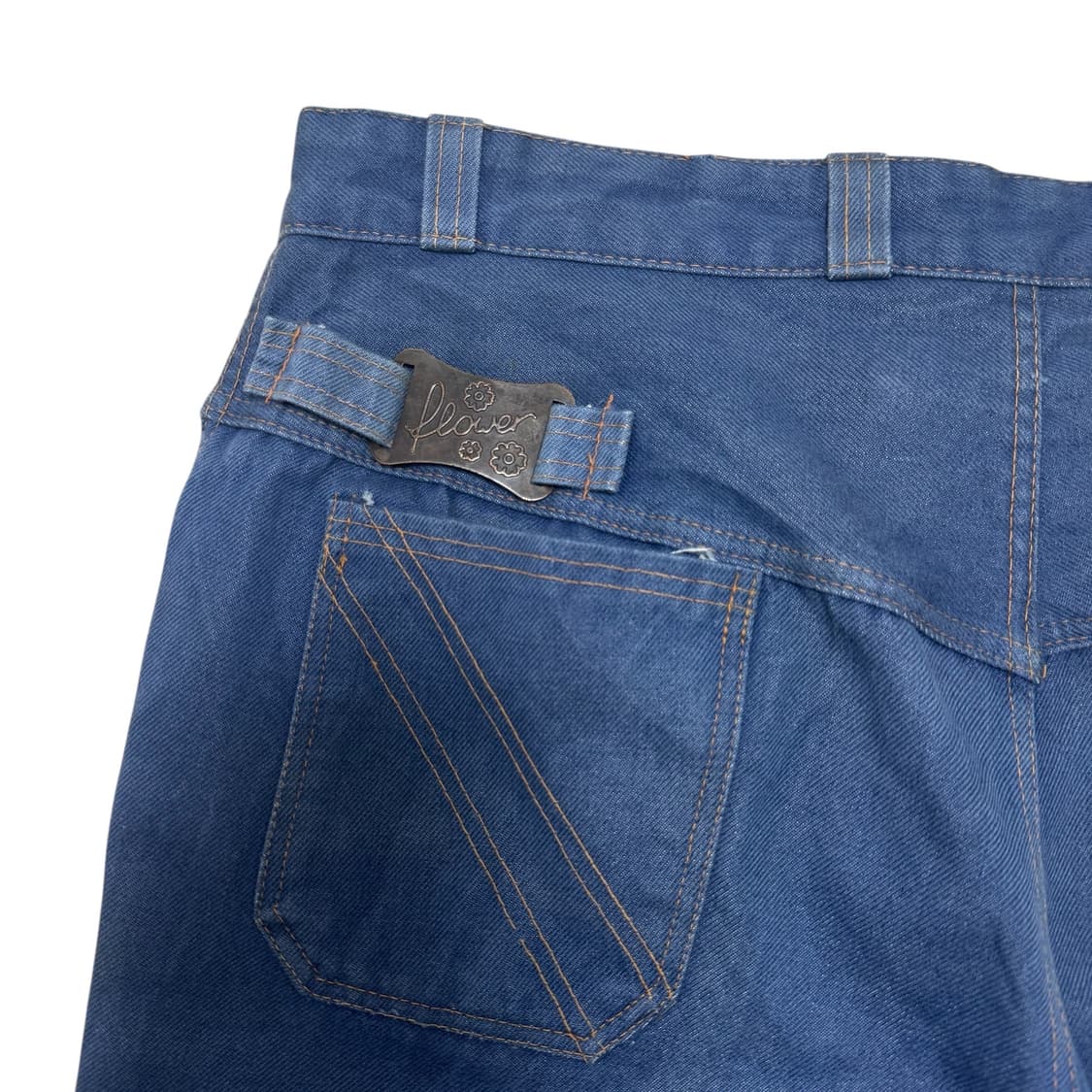 70‘s VEB Herrenmode Dresden denim pants 상품이미지7