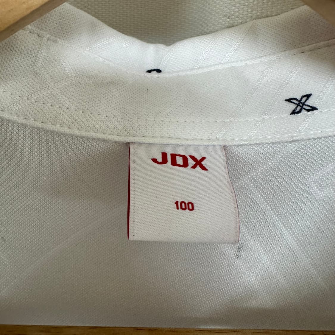 JDX 남자 골프 카라 반팔티 화이트 100 상품이미지8