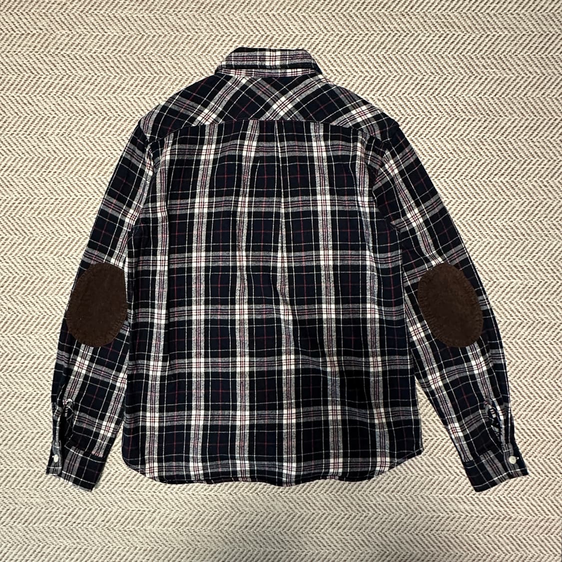 BEAMS elbow corduroy check shirt 상품이미지2