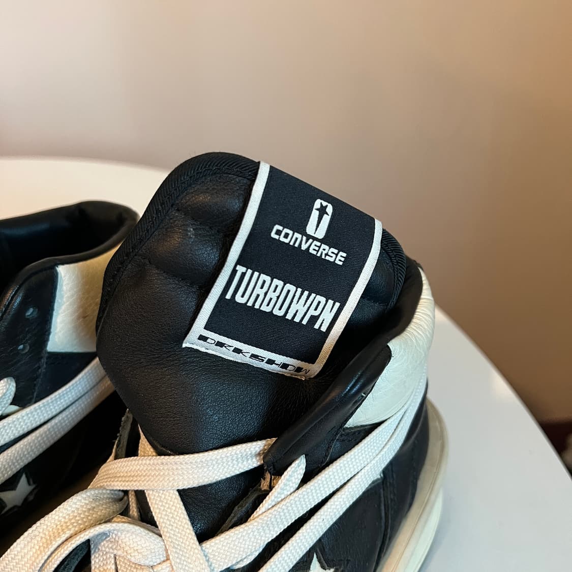 컨버스 x 릭 오웬스 다크쉐도우 터보웨폰  상품이미지6
