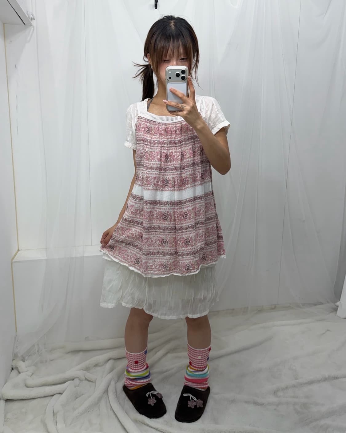 ˚꩜｡하구미 에스닉 레이어드 코디 세트˚꩜｡ 상품이미지2