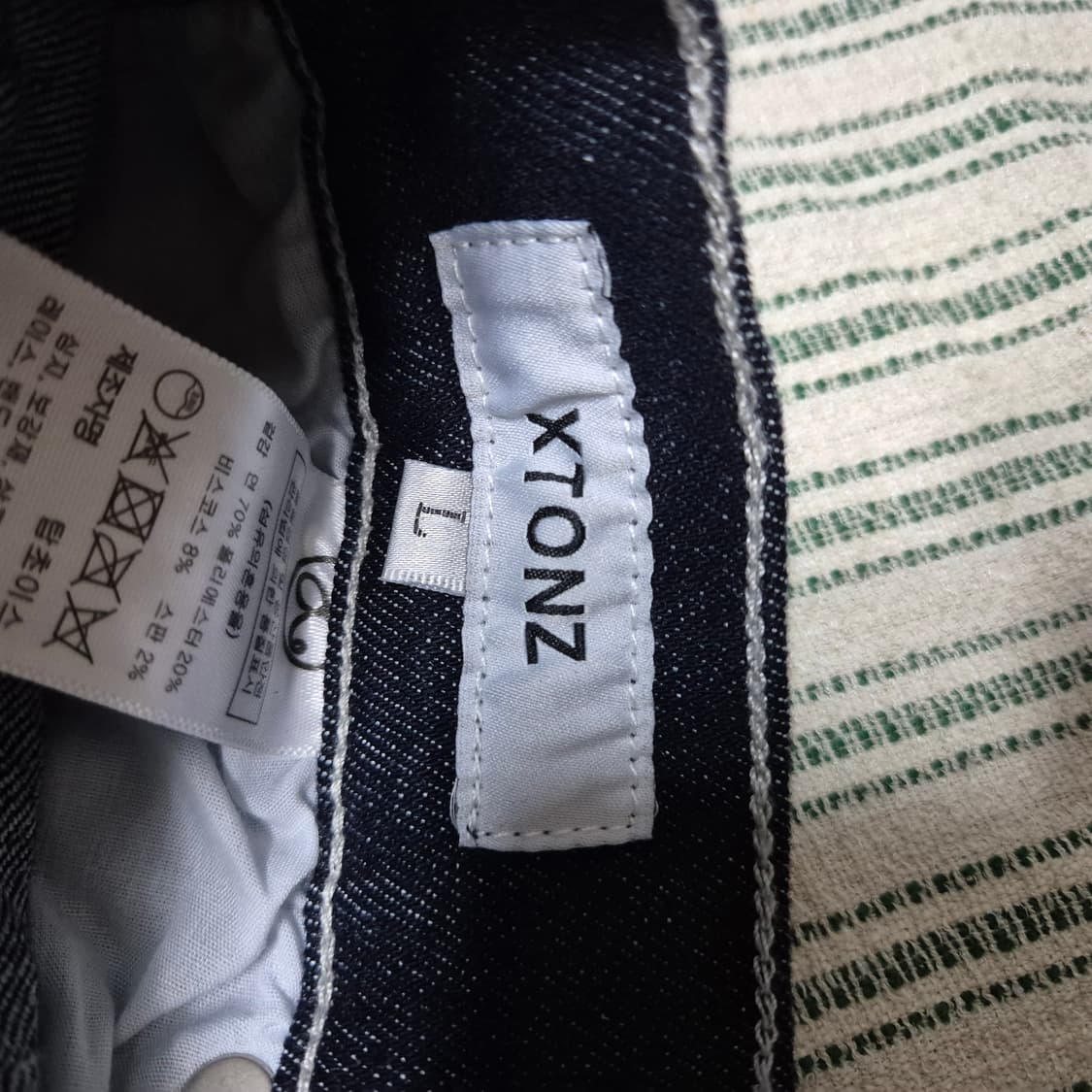 XTONZ 버뮤다 데님팬츠 L 상품이미지3