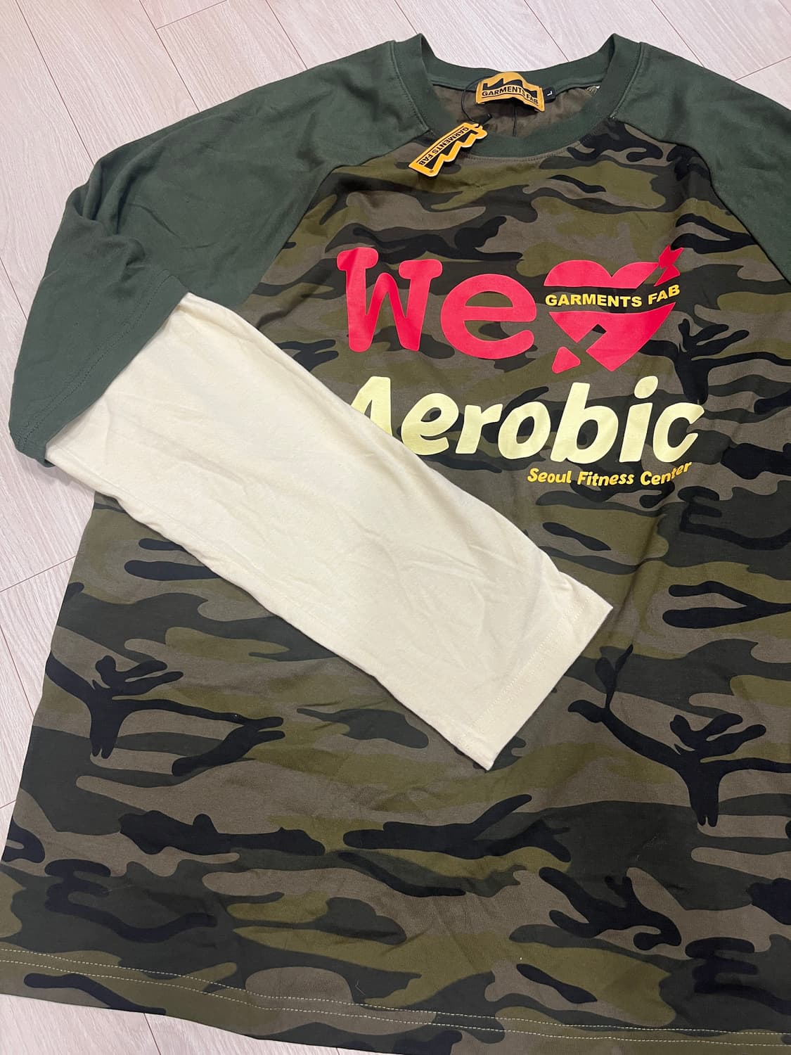 가먼츠팹 Camo Aerobic Layered Longsleeve (GR 상품이미지2