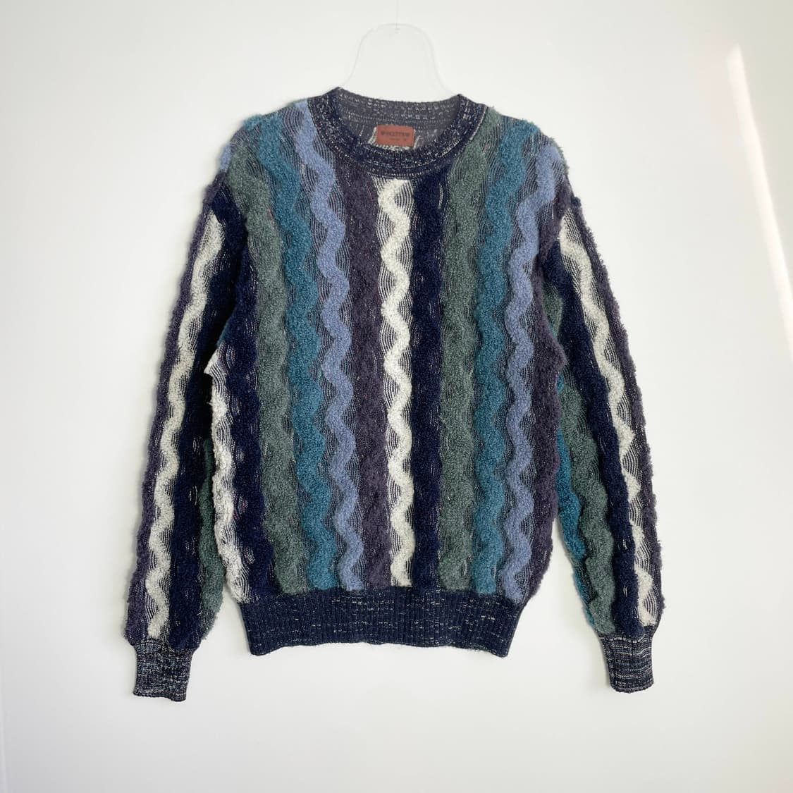 A2 INCETTA 모헤어 빈티지 케이블니트 L사이즈 상품이미지1