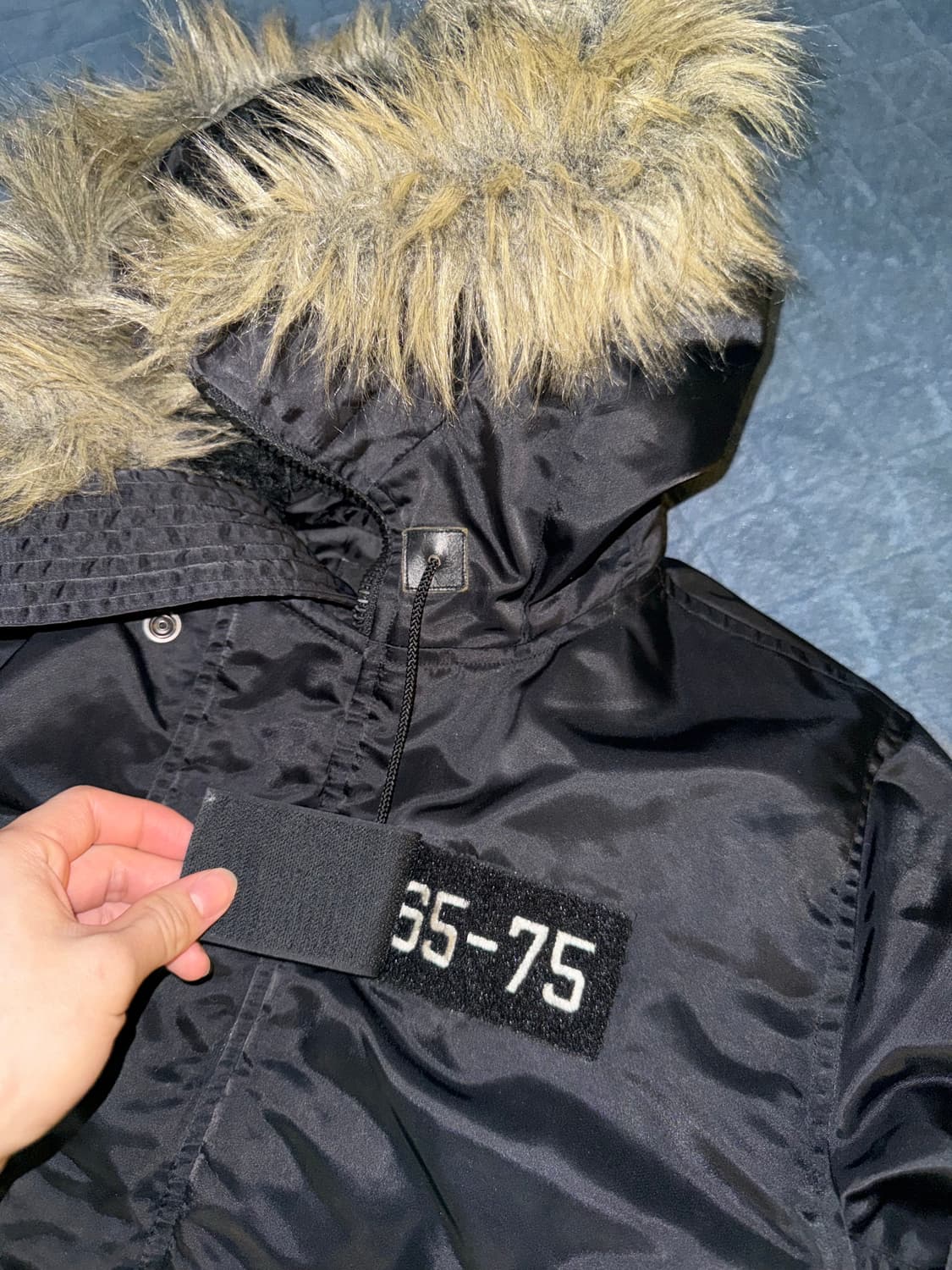 히스테릭글래머 n2b 프리마로프트 봄버 자켓 L 상품이미지5